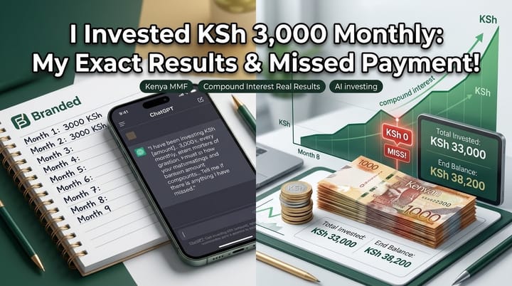 I Invested KSh 3,000 Every Month in Kenya - Here Are My Exact Results